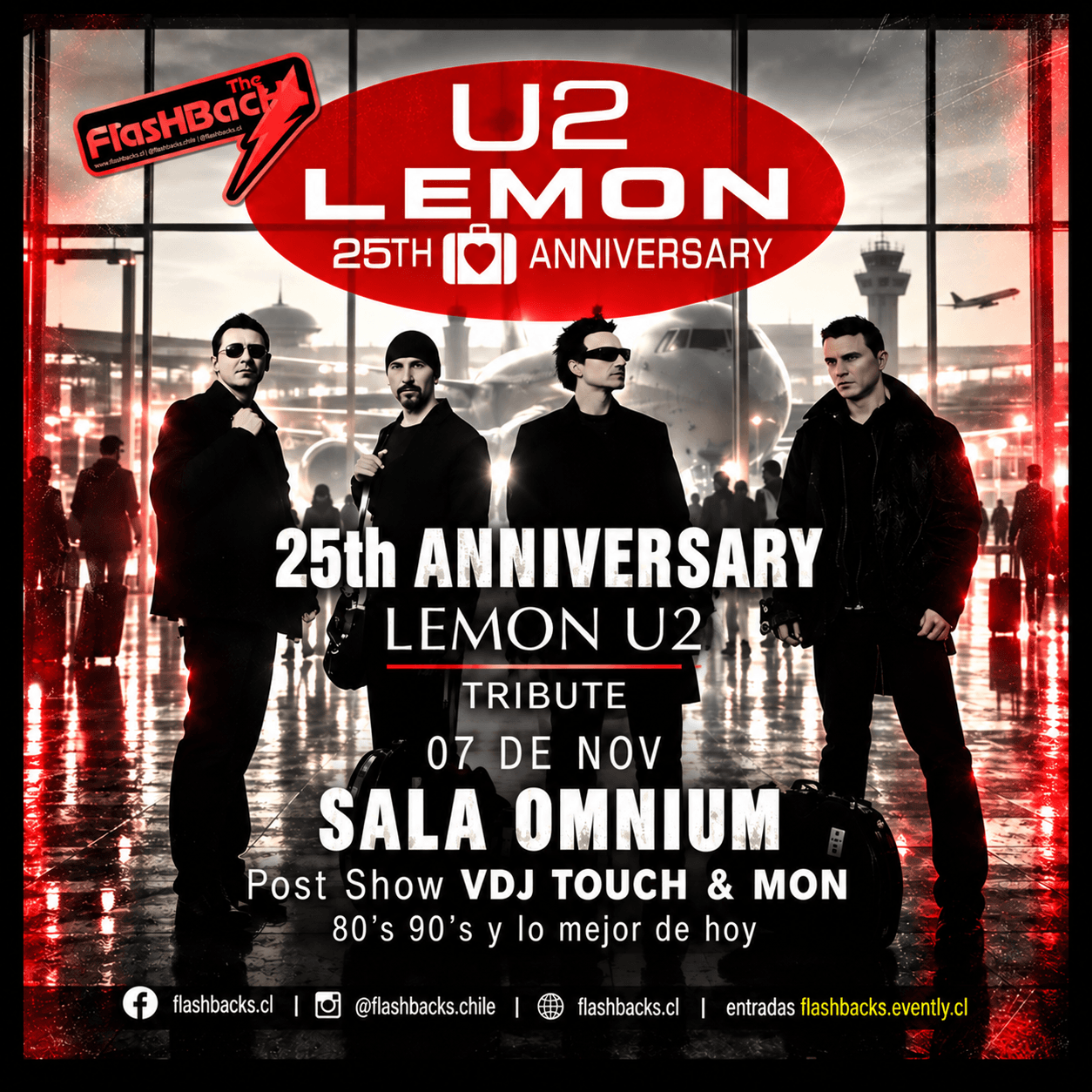 25th Anniversary U2 LEMON / Sala Omnium image}