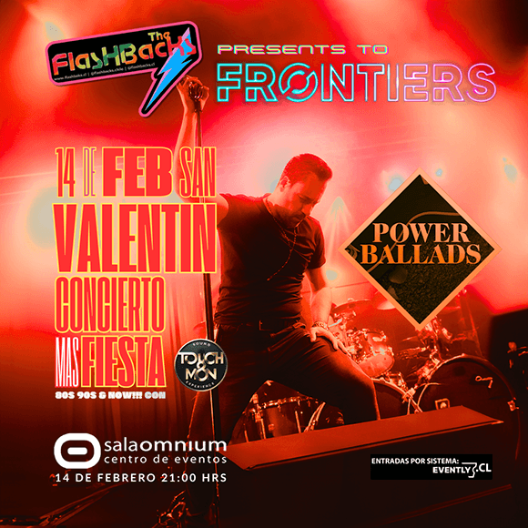 14 de febrero / POWER BALLADS by FRONTIERS image}